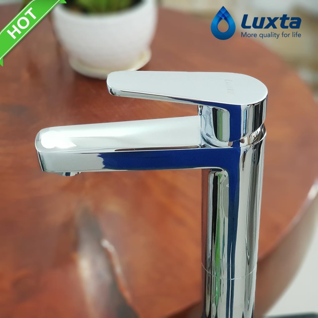 Vòi LAVABO nóng lạnh luxta L1223B tặng 2 dây cấp, bảo hành 5 năm