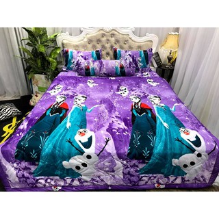 grap thun thái mẫu elsa cho bé m6 chần phủ,vỏ chăn m8