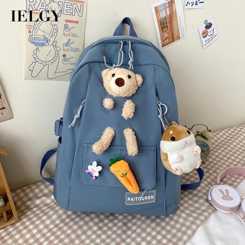 Balo Đi Học Họa Tiết Vui Nhộn Dễ Thương Phong Cách Nhật Bản Cho Nữ