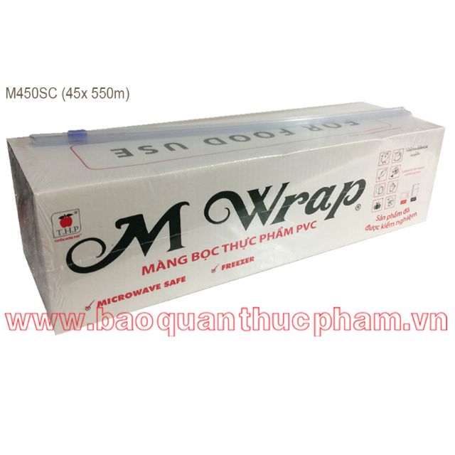 Màng bọc thực phẩm: M Wrap 30x600 -- 45x600