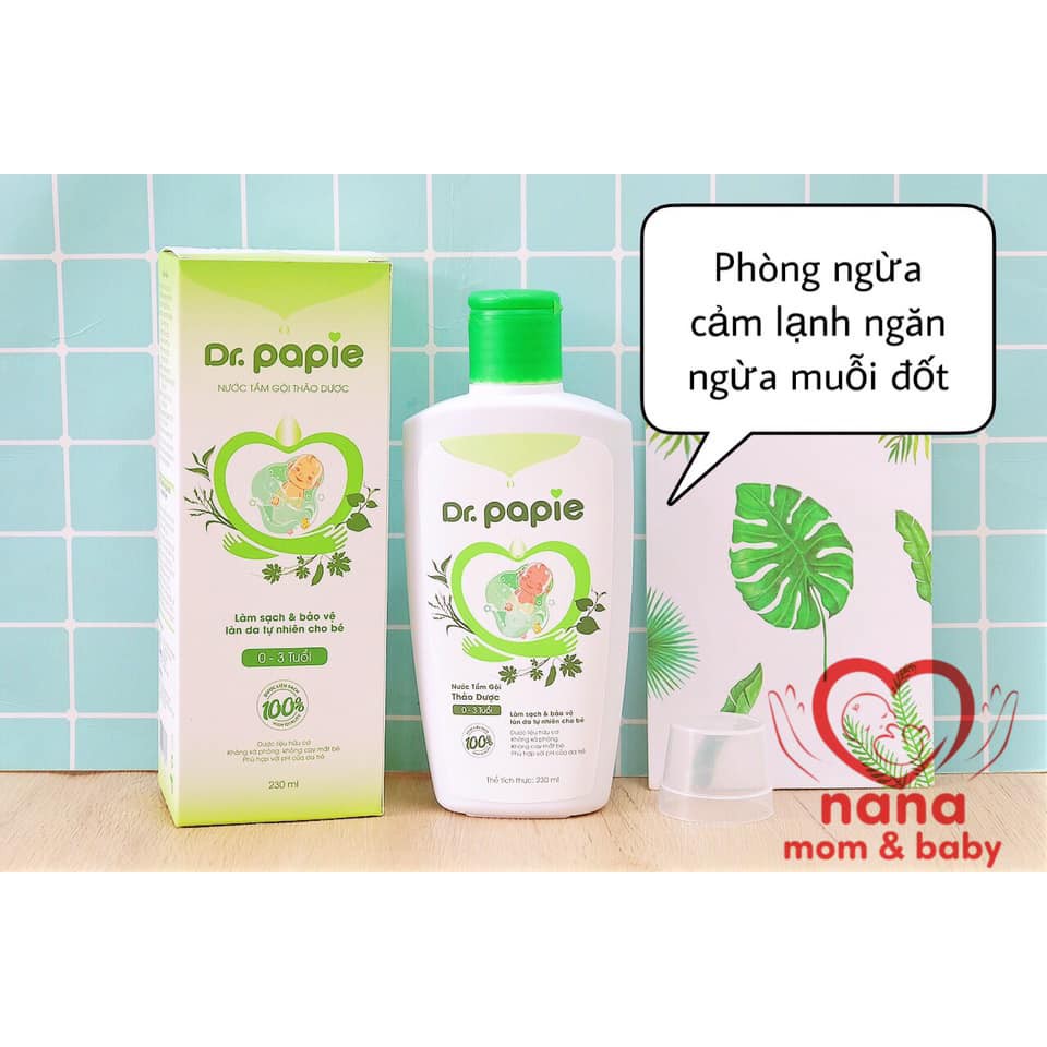 SỮA TẮM THẢO DƯỢC DR.PAPIE