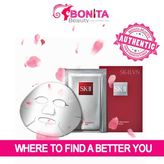 [1 miếng] MẶT NẠ SK-II - FACIAL TREATMENT MASK HỒI PHỤC LÀN DA💋MỀM MƯỢT 💋TRẮNG DA 💋DA CĂNG MỊN RÕ RỆT💋