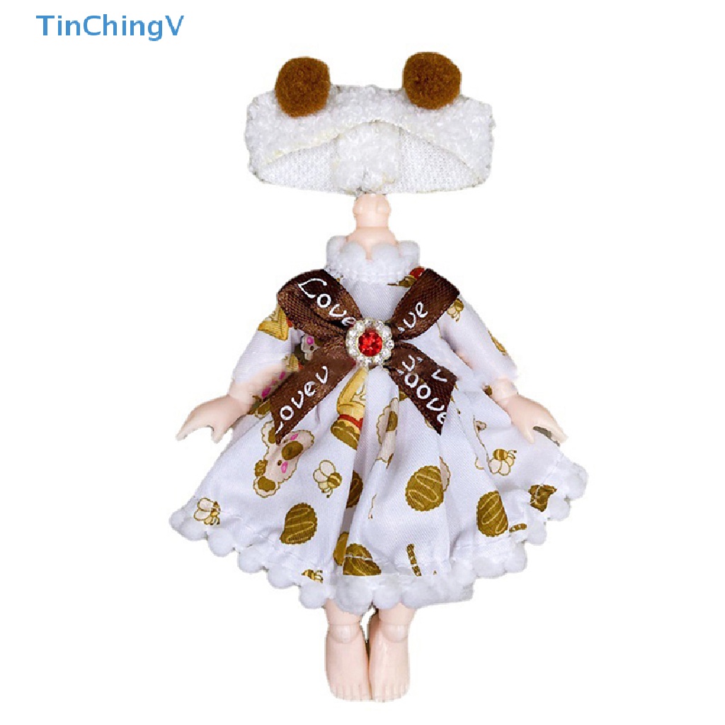 Bộ Đồng Phục Thời Trang Dành Cho Búp Bê 16-17cm Ob11 1 / 8 Bjd