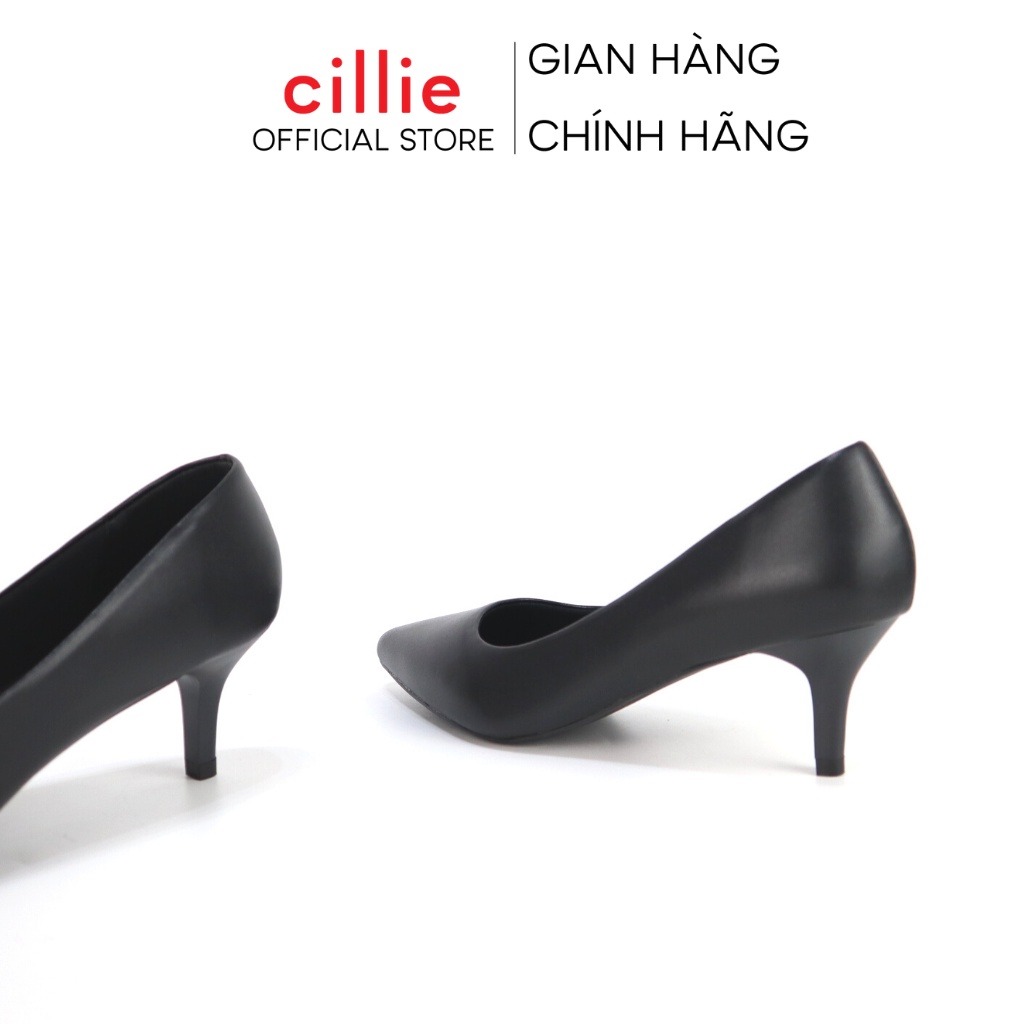 Giày cao gót nữ mũi nhọn basic Cillie gót nhọn 5p thiết kế đơn giản dễ mang phù hợp đi đi làm công sở, đi dạo phố 1046