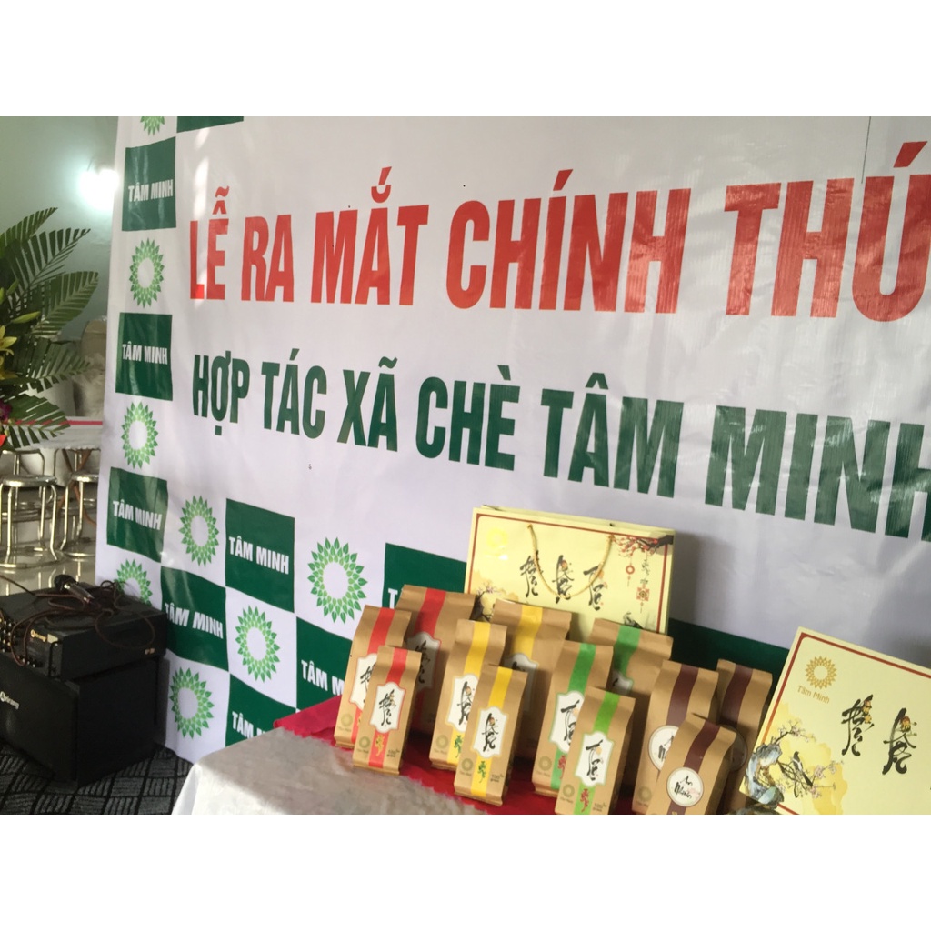 Trà Đinh Thái Nguyên thượng hạng xanh ngon đặc biệt 100g 200g TÂM MINH VÔ NGÔN