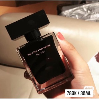 [Ko dư] Nước hoa Narciso for her (Chai đen 30ml)
