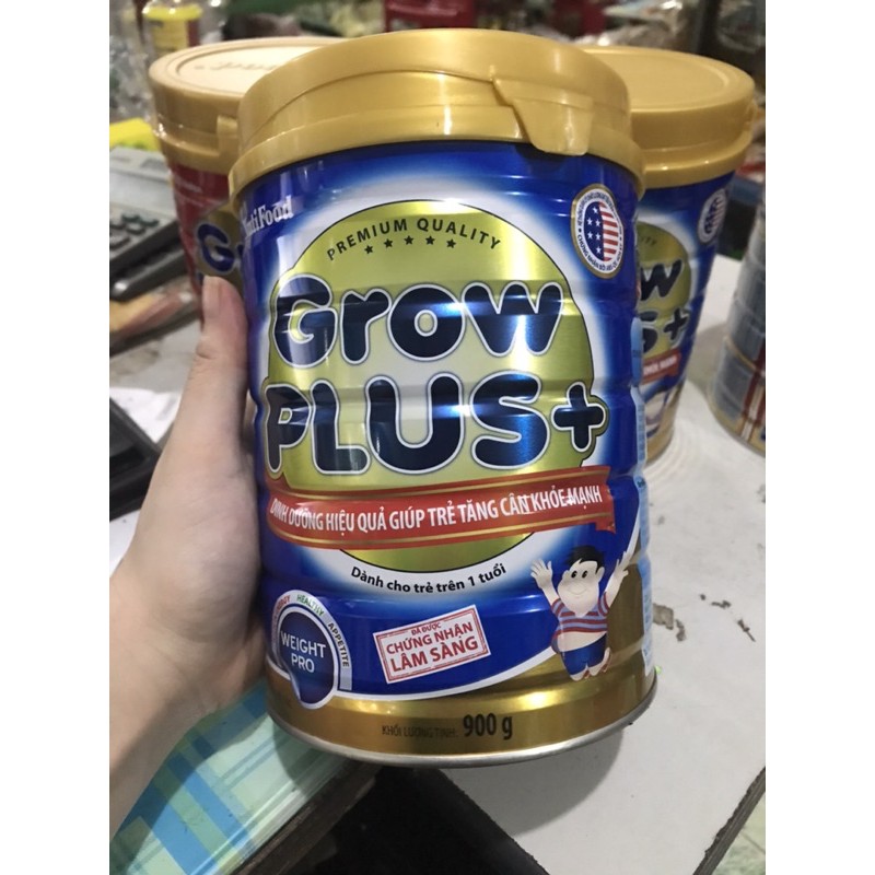 (Date 2023) Sữa bột Nuti Grow Plus Đỏ 900g