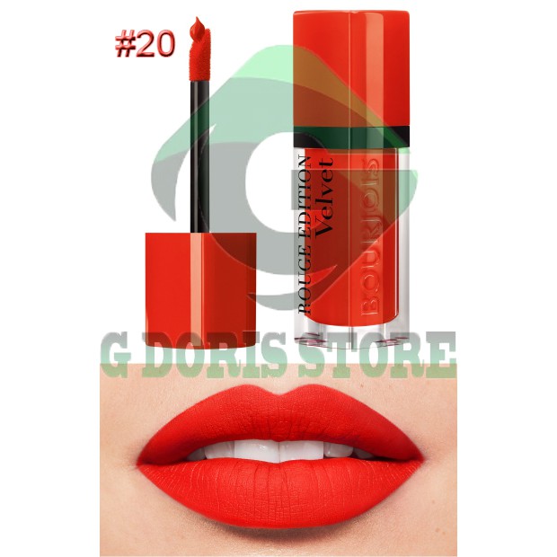 [Màu 20] Son BJ #20 - Bourjois Rouge Edition Velvet - Hàng Chuẩn Auth