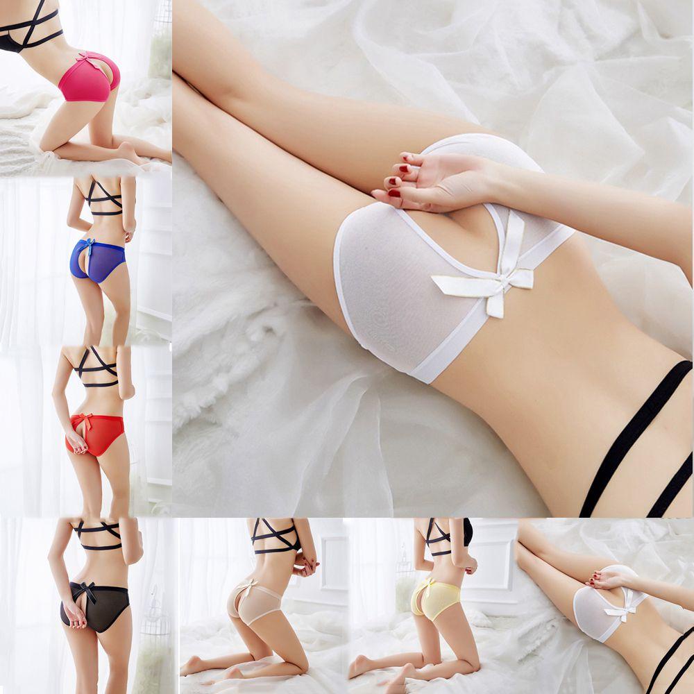 Quần Lót Hở Đáy Thiết Kế Khoét Rỗng Quyến Rũ Cho Nữ