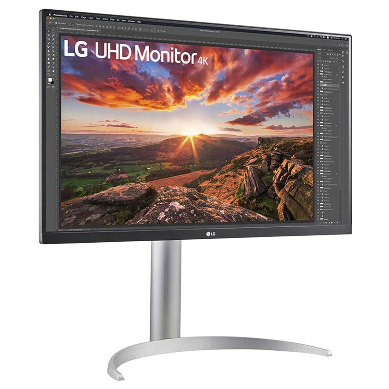 Màn Hình Máy Tính LG UHD 4K 27'' IPS VESA DisplayHDR™ 400 USB Type-C™ Chân đế linh hoạt 27UP850-W
