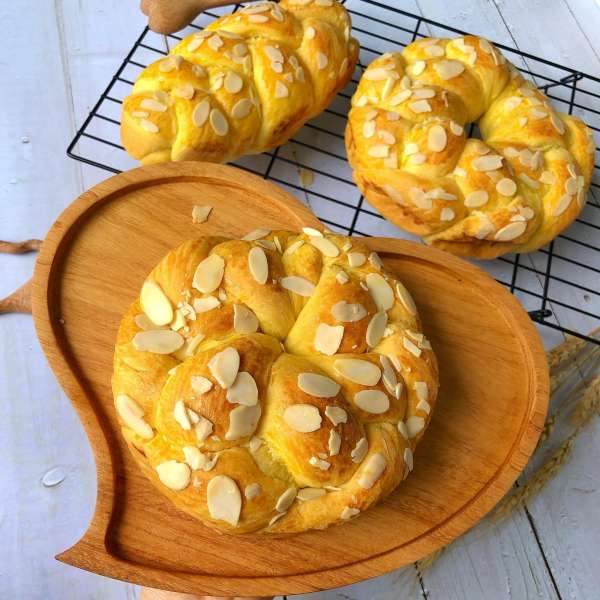 Set Làm Bánh Mì Hoa Cúc Pháp 5 Chiếc Nguyên Liệu Làm Bánh Tặng Công Thức Dễ Làm Bằng Nồi Chiên Không Dầu