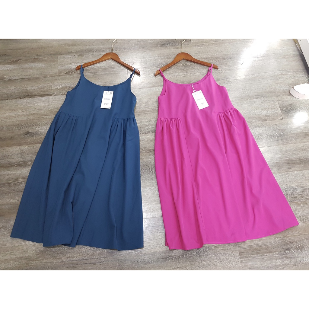 Đầm ZR Hai Dây Form Babydoll - Hàng xuất dư 100%