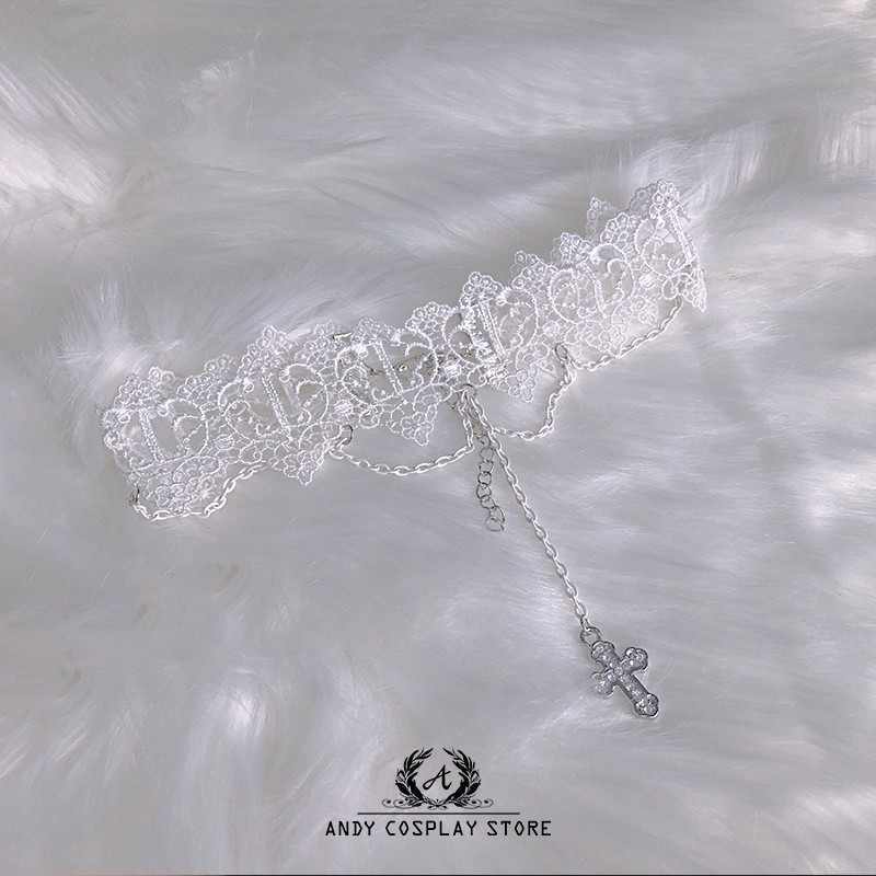 [CÓ SẴN] Vòng cổ choker ren thánh giá