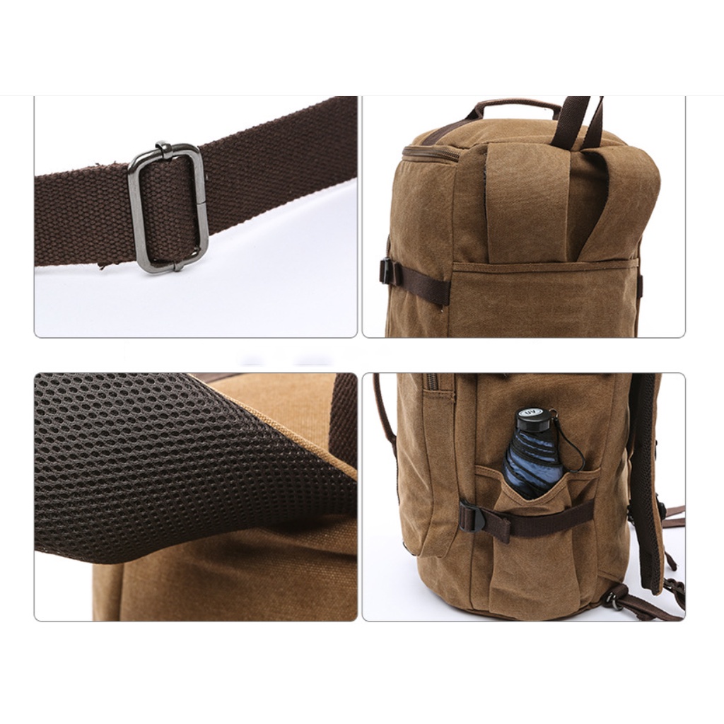 Túi xách du lịch kiêm ba lô du lịch cao cấp phong cách mới