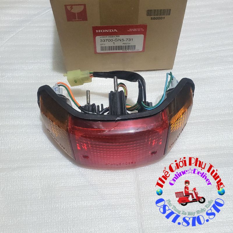 Đèn lái, đèn sau, đèn hậu Dream lùn zin Thái Lan - 33700-GN5-731