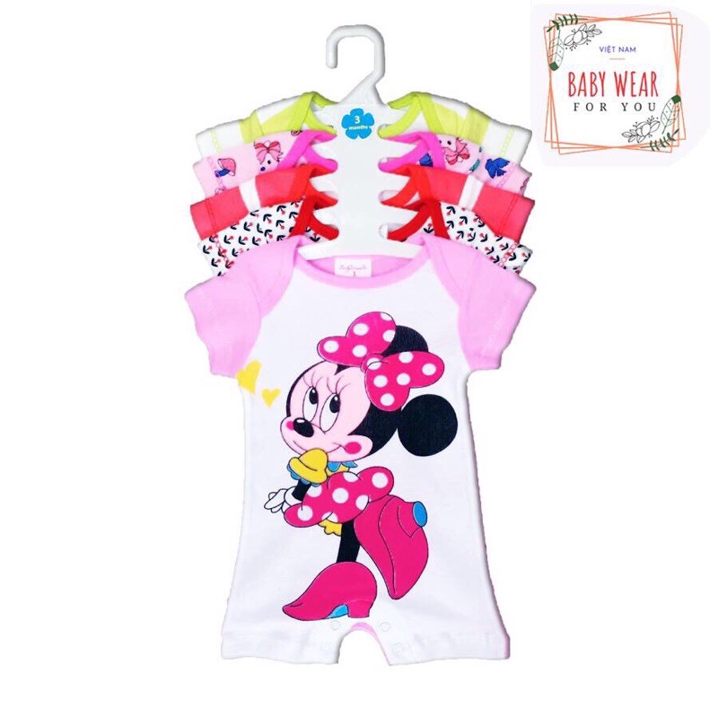 Set 5 body đùi bé gái 3-12M