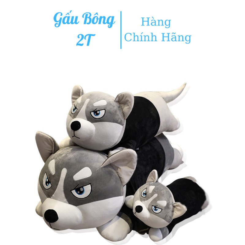 Gấu bông chó husky siêu to khổng lồ siêu đáng yêu. G02