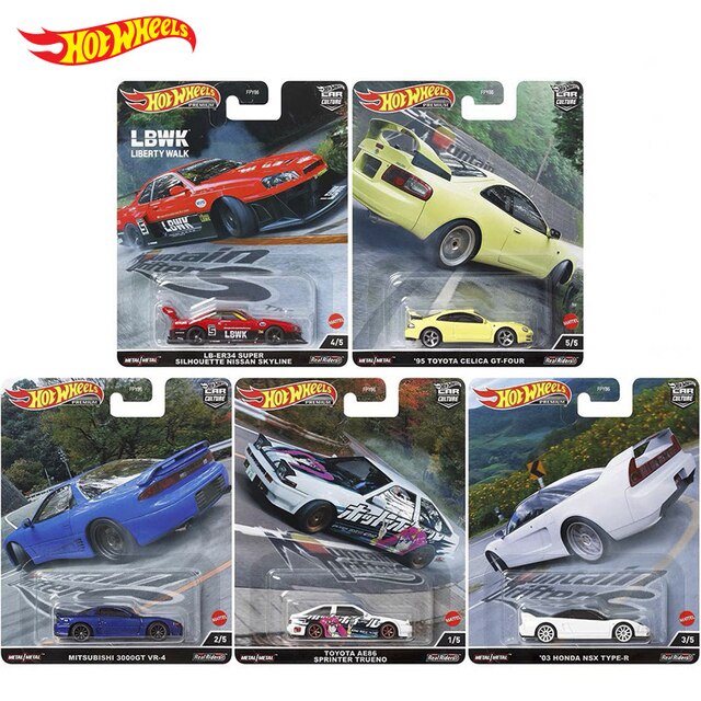 Xe mô hình tỉ lệ 1:64 Hot Wheels Premium Mountain Drifters