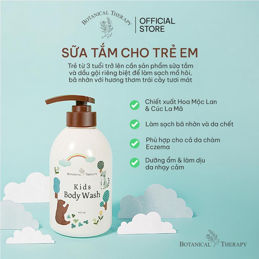 Dầu gội - Sữa tắm & Bọt rửa mặt dành cho trẻ em  Botanical Therapy Kids Products