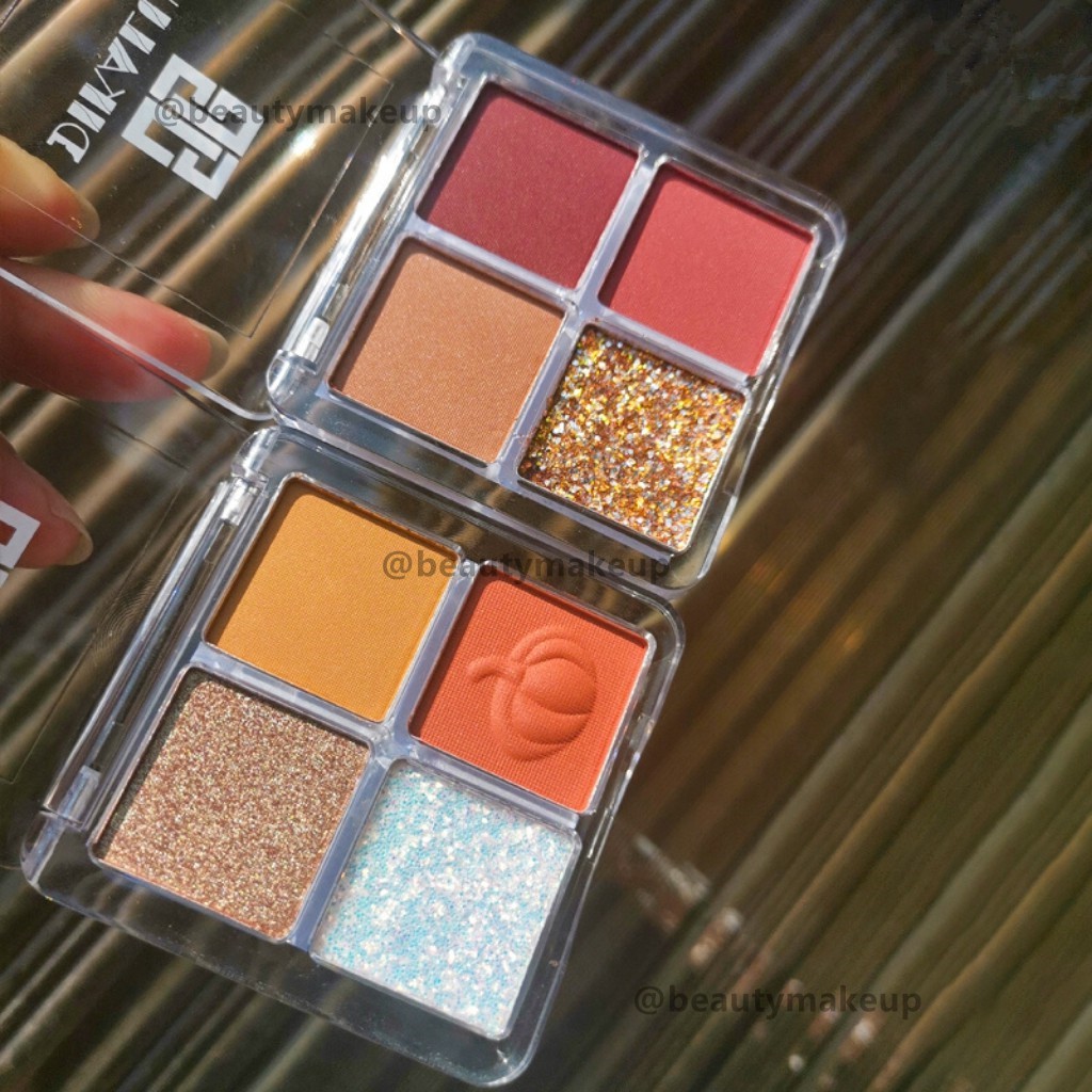 Bảng Phấn Mắt 4 Màu Sắc Ánh Kim Lấp Lánh Chống Thấm Nước | BigBuy360 - bigbuy360.vn