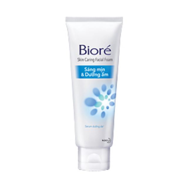 Sữa rửa mặt Bioré Sáng mịn & Dưỡng ẩm