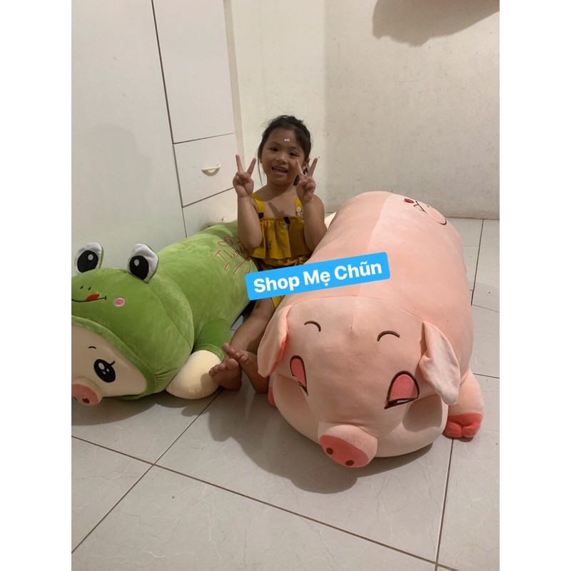 🐷🐷 Gấu Bông Lợn Sữa Tim  Siêu to Khổng Lồ Hàng nhập