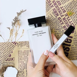 Nước hoa 𝐍𝐚𝐫𝐜𝐢𝐬𝐨 𝐅𝐨𝐫 𝐇𝐞𝐫 𝐏𝐮𝐫𝐞 𝐌𝐮𝐬𝐜  - Nar trắng 5ml/10ml
