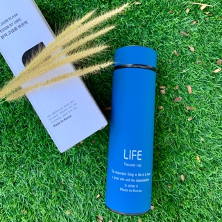 Bình giữ nhiệt life hanquoc-01 màu xanh