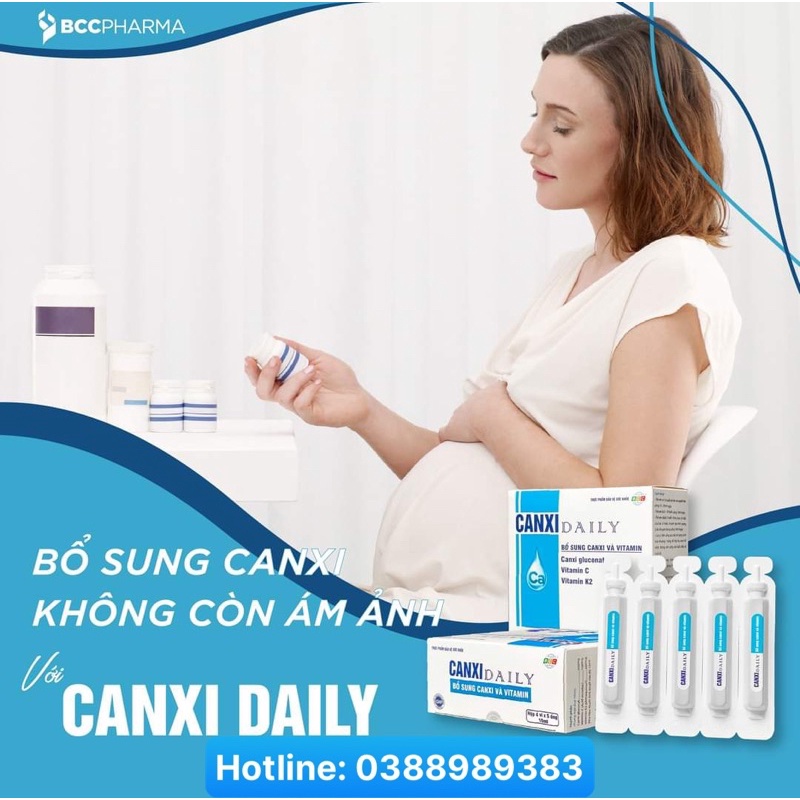 CANXI DAILY - CANXI HỮU CƠ CHO HỆ XƯƠNG CHẮC KHỎE-Sản phẩm của Đề án 818-Tổng cục Dân số-Bộ Y tế