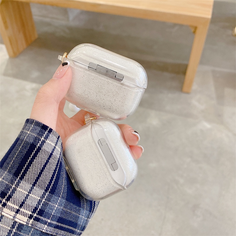 Vỏ Bảo Vệ Hộp Sạc Tai Nghe AirPods Pro 1 2 3 Bằng TPU Hình Đám Mây Dễ Thương