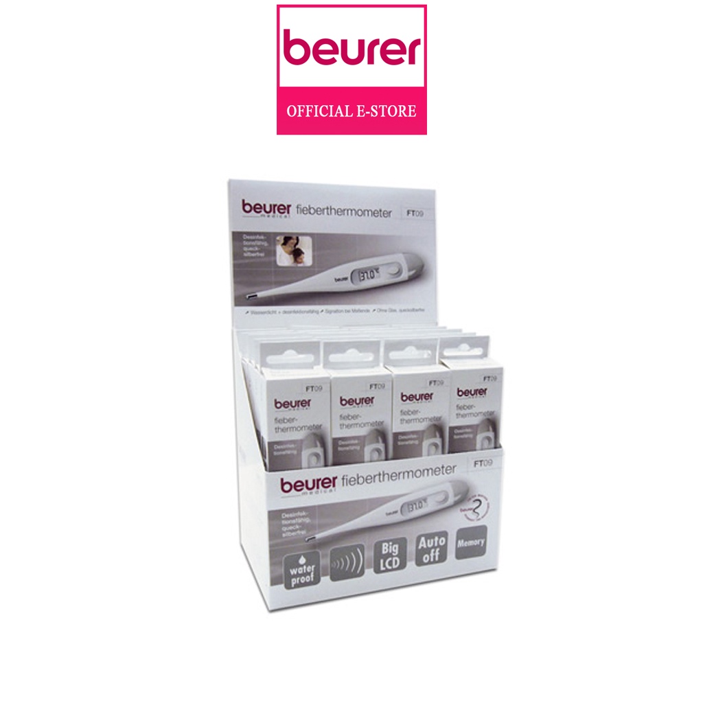 Nhiệt kế điện tử đầu cứng Beurer FT09 - Hàng Nhập Khẩu Đức - Bảo Hành 2 Năm