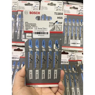 Lưỡi cưa lọng sắt Bosch T118A