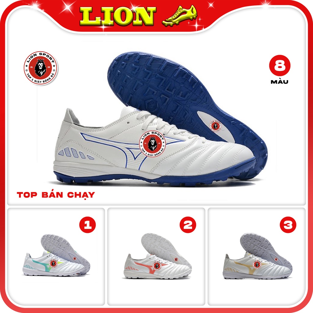 Giày Bóng Đá Morelia Neo 3 Full White Pro TF Bản Cao Cấp Lion Sport