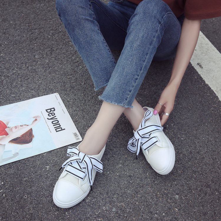 Giày thể thao IELGY vải canvas phong cách Hàn Quốc cho nữ