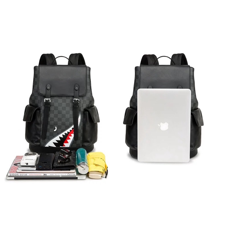 Balo Da Holmes Cho Cả Nam Và Nữ Chất Da Cao Cấp Cực Đẹp Sang Trọng Size Lap 15,6 Inch