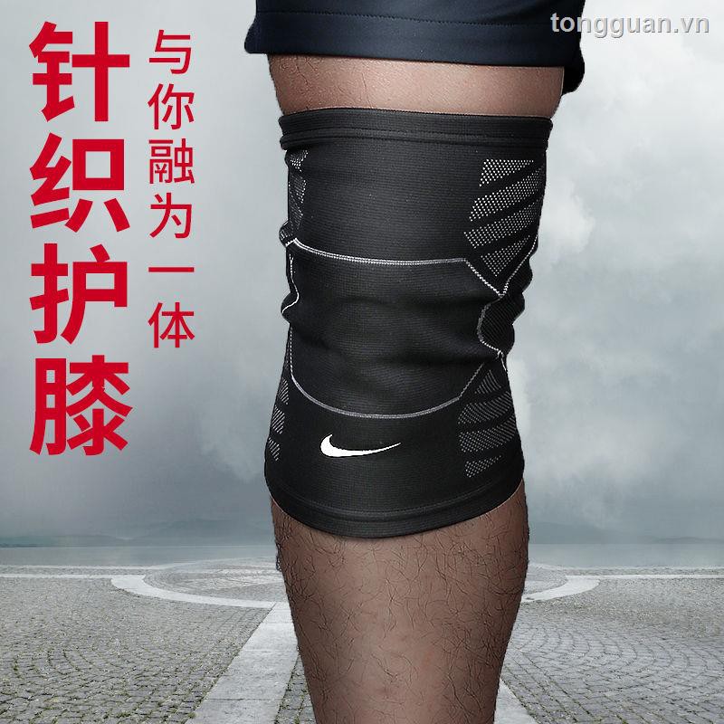 Genuine NIKE Sports Knee Pads Basketball Men s and Women Running Training Football Protective Knitted Warm Elasticity