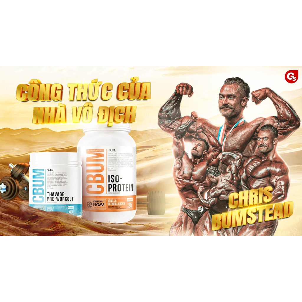 Cbum ISO Protein  nhập khẩu Mỹ phân phối chính hãng Gymstore phát triển cơ bắp vượt trội