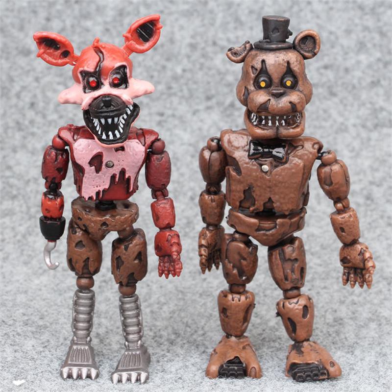 6pcs FNAF Five Nights at Freddy's Collection Action Figures Model Kids Toys