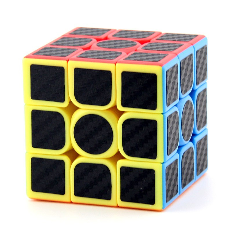 Rubik 3x3 Giá Rẻ Carbon SENGSO - Khối Robik 3×3 Mượt - Cục Rubit Nhanh Rubic SPEED CUBE - Robic Nha Trang - CB3301