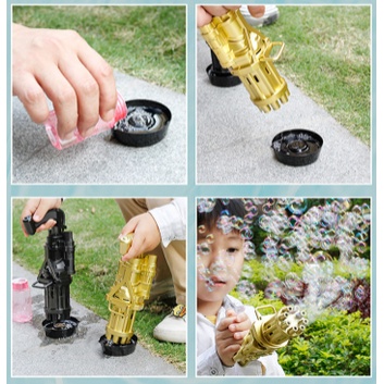 Đồ chơi thổi bong bóng xà phòng, máy thổi bong bóng