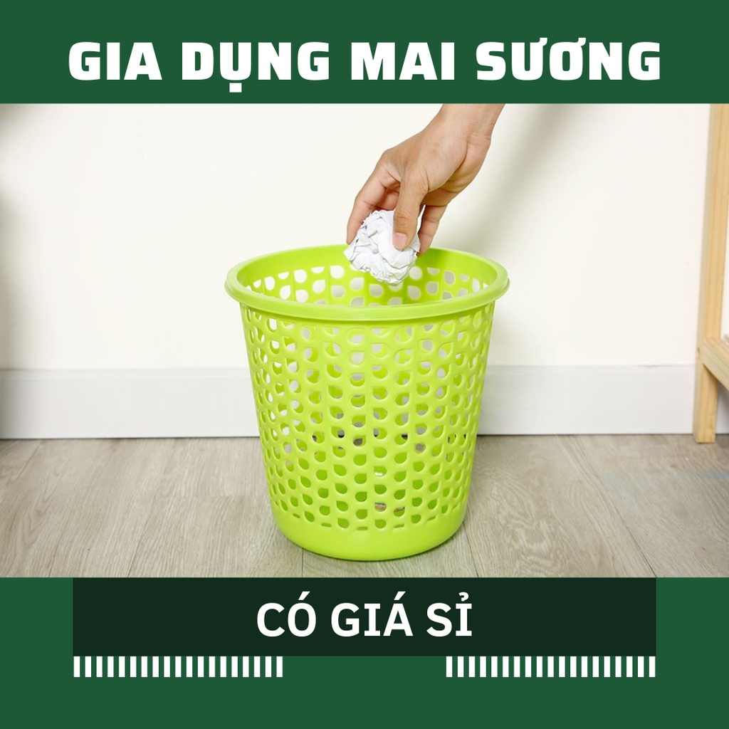 [Giá Sỉ] Sọt Rác Nhựa Tròn Duy Tân