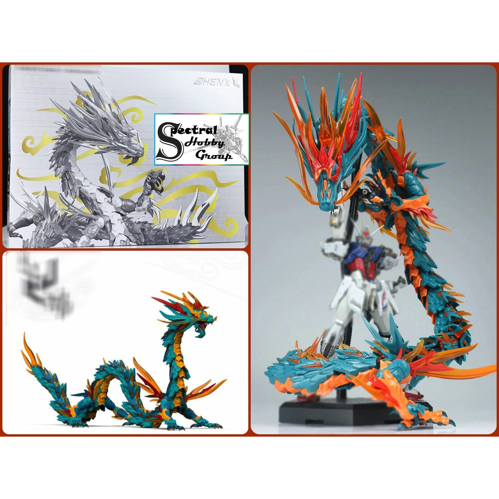 Mô hình lắp ráp Rồng xanh ShenX Shenxing Blue Azure Dragon Long