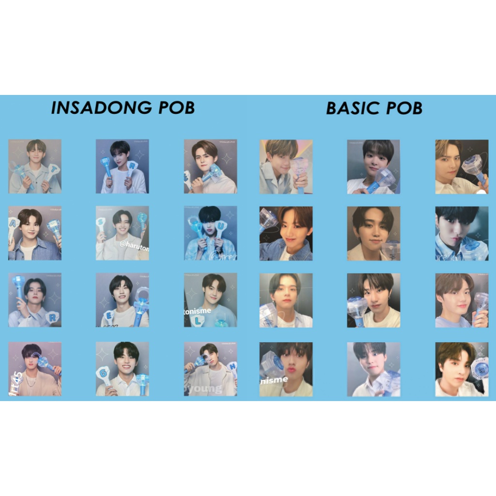 TREASURE | Lightstick pre-order photocard - Hàng chính hãng (ảnh thần tượng)