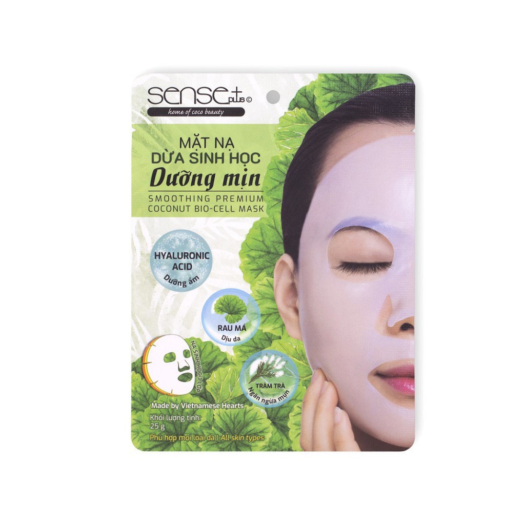 Mặt Nạ Dừa Sinh Học Cao Cấp Coconut Bio-Cell Sense Plus