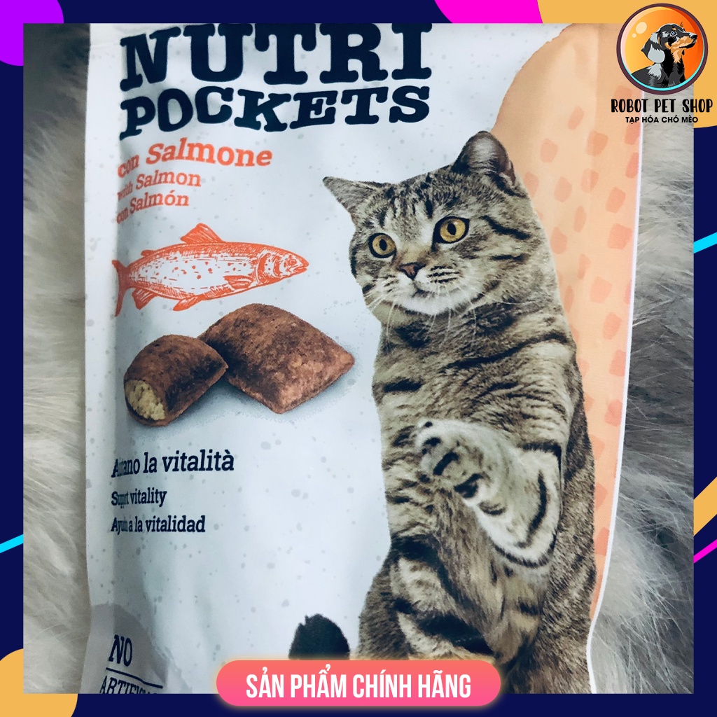 60g Bánh thưởng cho mèo - GimCat Nutri Pockets