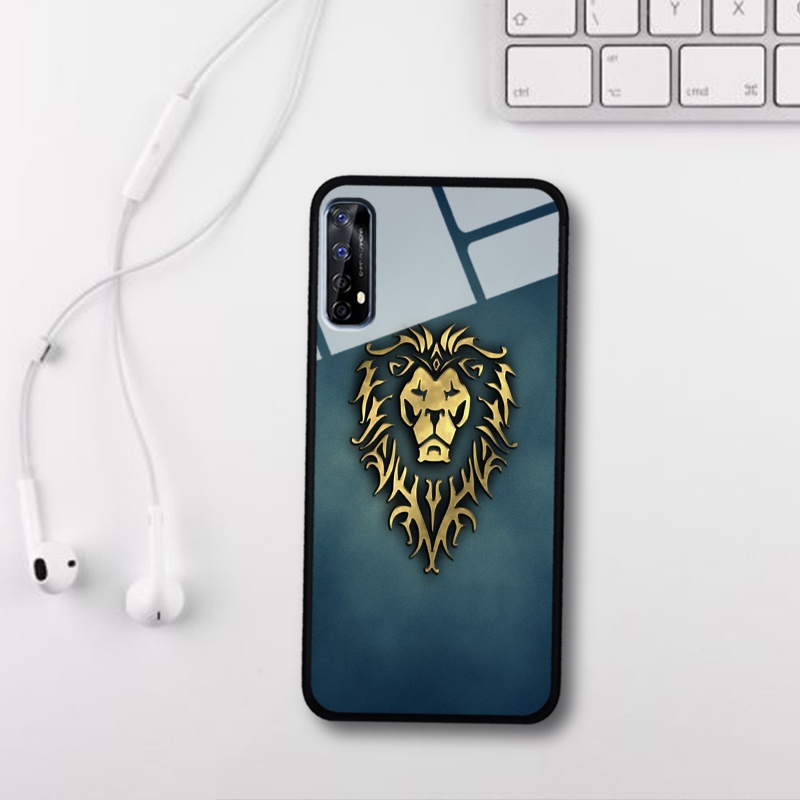 Ốp lưng kính cường lực Realme 7 - in hình 3D