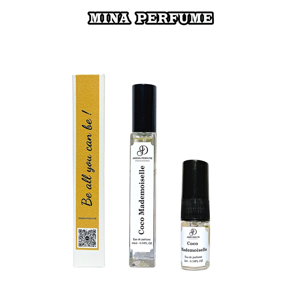 Tinh Dầu Nước Hoa Nữ Coco Mademoiselle Jardin Gợi Cảm , Quyến Rũ , Sang Trọng 10ml - Nước Hoa Nữ Lưu Hương 8 Tiếng