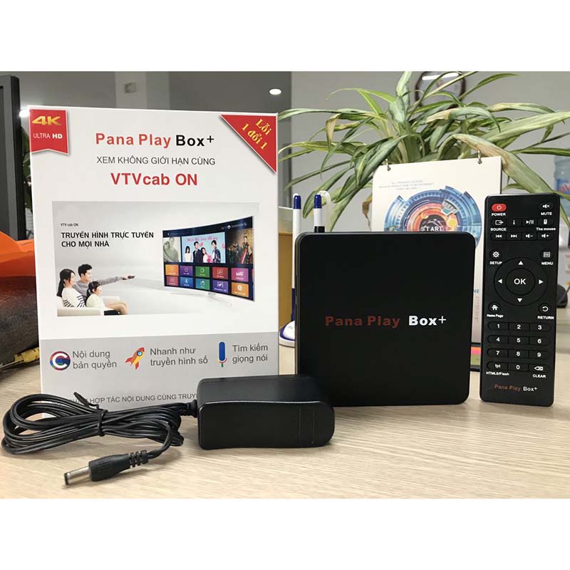 Tivi android tivi box ram 4gb pana play box xem truyền hình , phim - ảnh sản phẩm 4