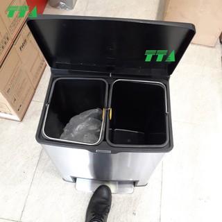 Thùng rác đạp đôi Fitis Mega SPD1-901
