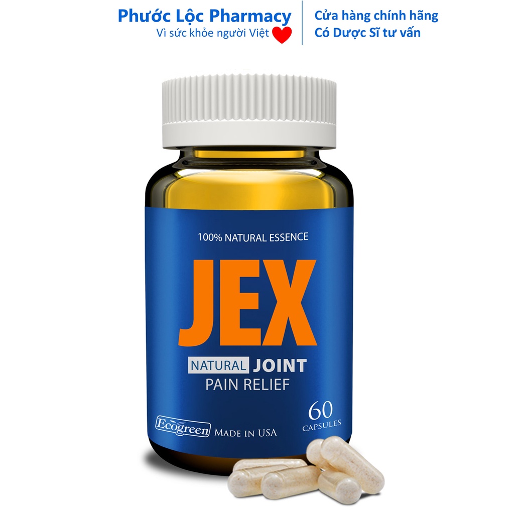 Jex  / Jex Max 60 Viên Bổ Khớp / Jex 30 Viên Thế Hệ Mới